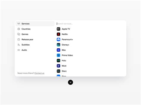 Image result for Round Filter UI