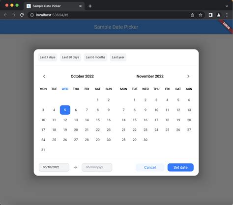 Custom HTML Input Date Picker に対する画像結果