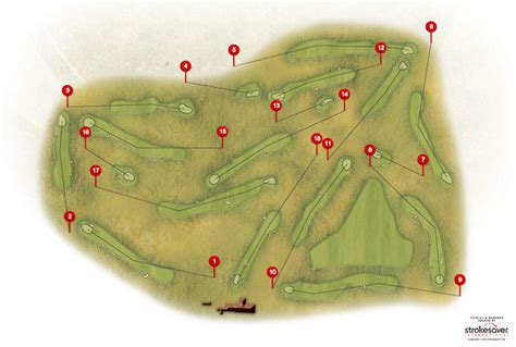 Image result for Muirfield Golf Course Map