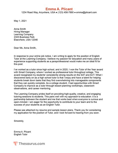 Image result for Cover Letter Header