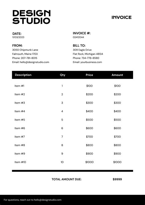 Free Invoice Maker に対する画像結果