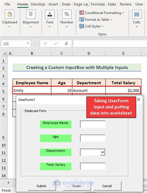 Image result for Input VBA Excel