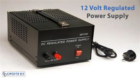 AC to DC 12Volt Regulated Power Supply