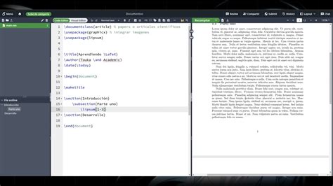 Overleaf Tutorial に対する画像結果