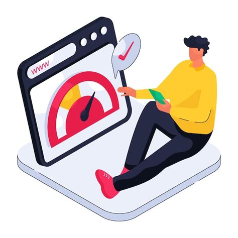 Toradh íomhá ar Website Speed Optimization Cartoon