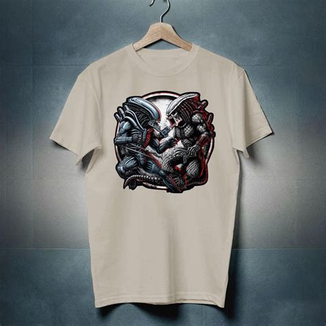 Image result for Alien vs Predator T-Shirt