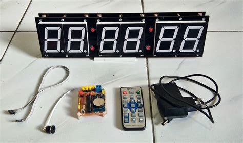 Image result for Arduino Jam Digital Display 7-Segment 6 Digit