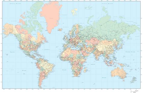 Image result for World Map with Countries High Resolution