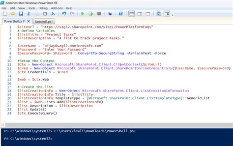 Toradh íomhá ar PowerShell Create List