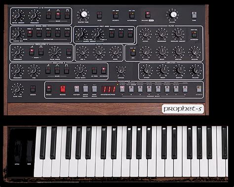 Image result for Prophet 5 Synthesizer
