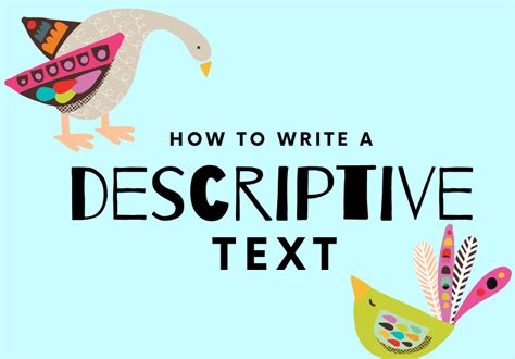 Image result for Descriptive Text Definition