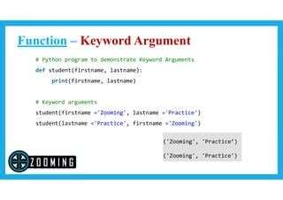 Afbeeldingsresultaten voor Which Python Keyword Is Used to Define a Function