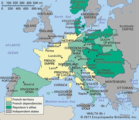 Image result for Territories 1803 Map Europe