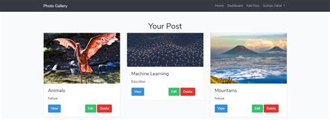 Image result for Gallery Page Design in HTML with Source Code