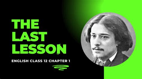 Afbeeldingsresultaten voor Class 12 English Chapter 1 the Last Lesson