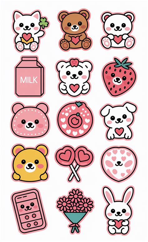 Image result for Sticker Drawing Ideas