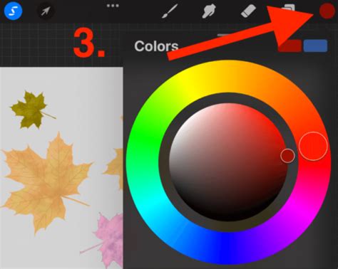 Toradh íomhá ar How to Color Pick in Procreate