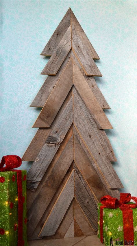 Image result for Homemade Wooden Christmas Tree