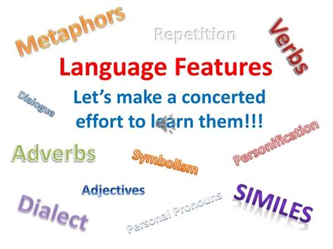 Image result for Language Features Explained
