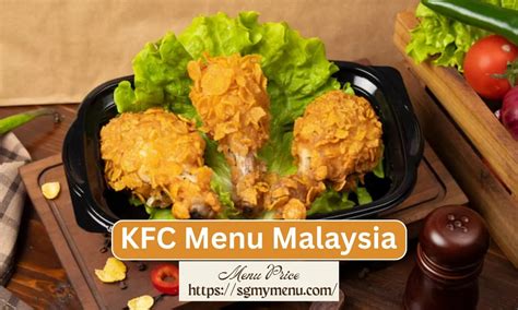 KFC Menu Malaysia with Price に対する画像結果