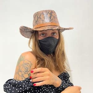 Toradh íomhá ar Python Skin Outback Hat