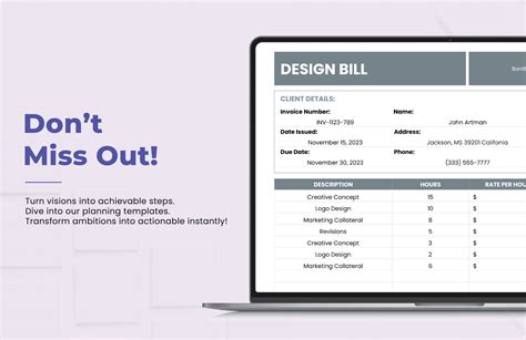 Image result for Bill Design Software HTML Template Free