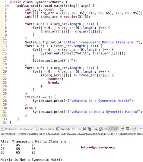 2X2 Matrix in Java に対する画像結果