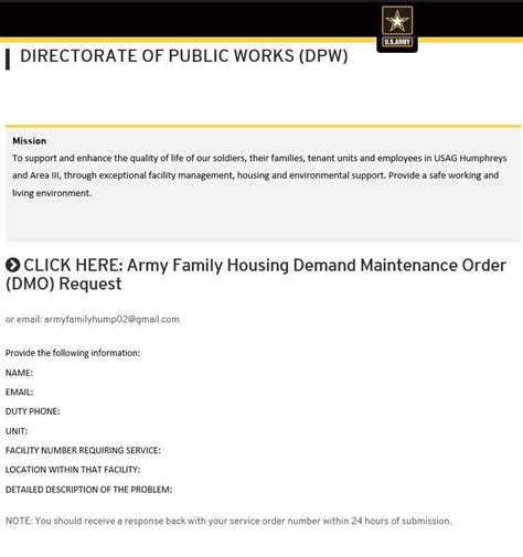 Image result for Army Work Order Form