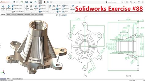 Toradh íomhá ar SolidWorks Learning Exercises
