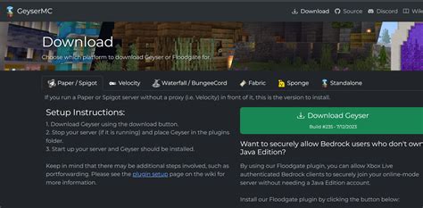 Minecraft Water Geyser Build के लिए छवि परिणाम