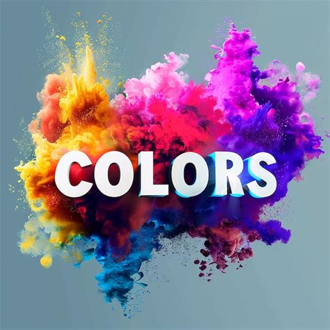 Image result for Color Text Letters