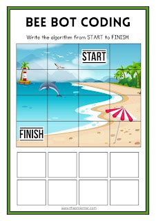 Image result for Printable Coding Worksheets for Kids