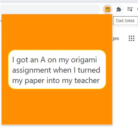 Toradh íomhá ar JSON Joke Code