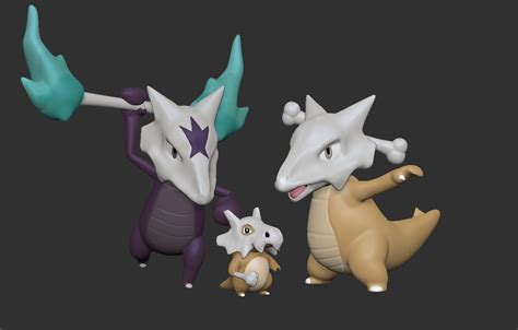 Toradh íomhá ar Cubone Marowak and Terathwak