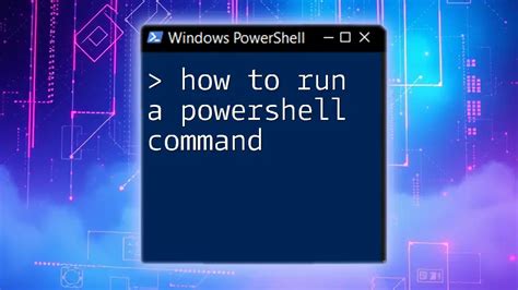 Toradh íomhá ar Desktop Shortcut to Run PowerShell Command