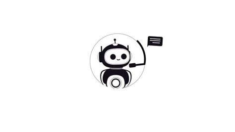 Image result for Virtual Assistant Chatbot Black and White