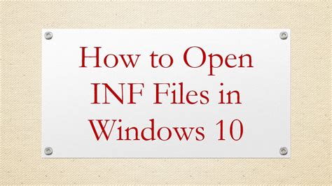 Open INF Backup File ಗಾಗಿ ಇಮೇಜ್ ಫಲಿತಾಂಶ