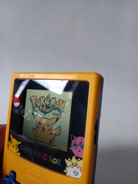 Image result for Pokemon Yellow Gameboy Color