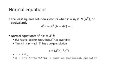 Normal Equation Algebra కోసం చిత్ర ఫలితం