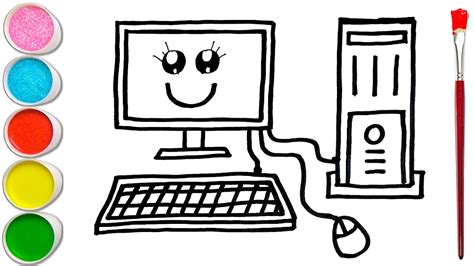 Image result for Computer Cute Drawing