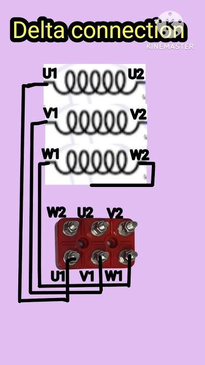 Image result for Delta Connection 3 Phase Motor