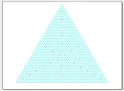 Toradh íomhá ar Triangular Graph Sample On Paper