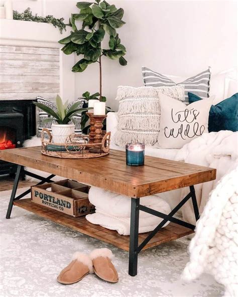 Image result for Rectangular Coffee Table Styling