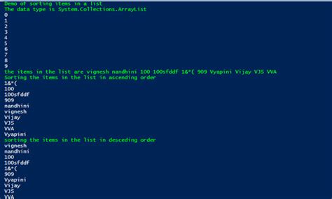 Image result for PowerShell Directory Listing
