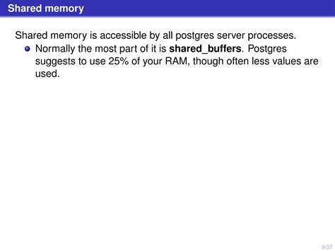 Image result for PostgreSQL Shared Memory