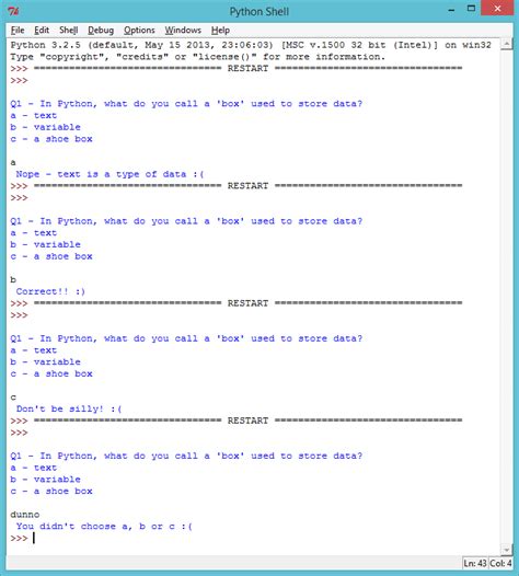 Image result for Screen for Python Quiz