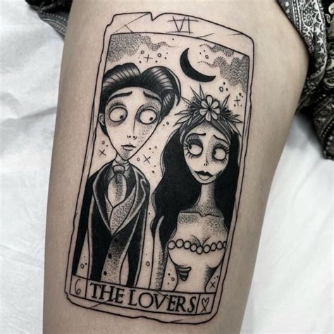 Image result for The Corpse Bride Tattoo