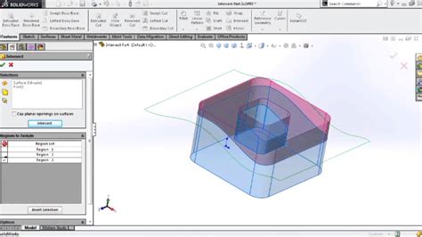 SolidWorks Create New Part in Assembly Using Intersect に対する画像結果