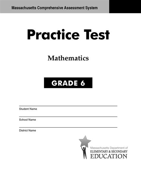 Image result for Math Test Grade 6