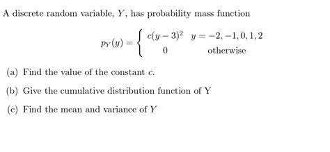 Image result for Variance Question On Discrete Random Variable